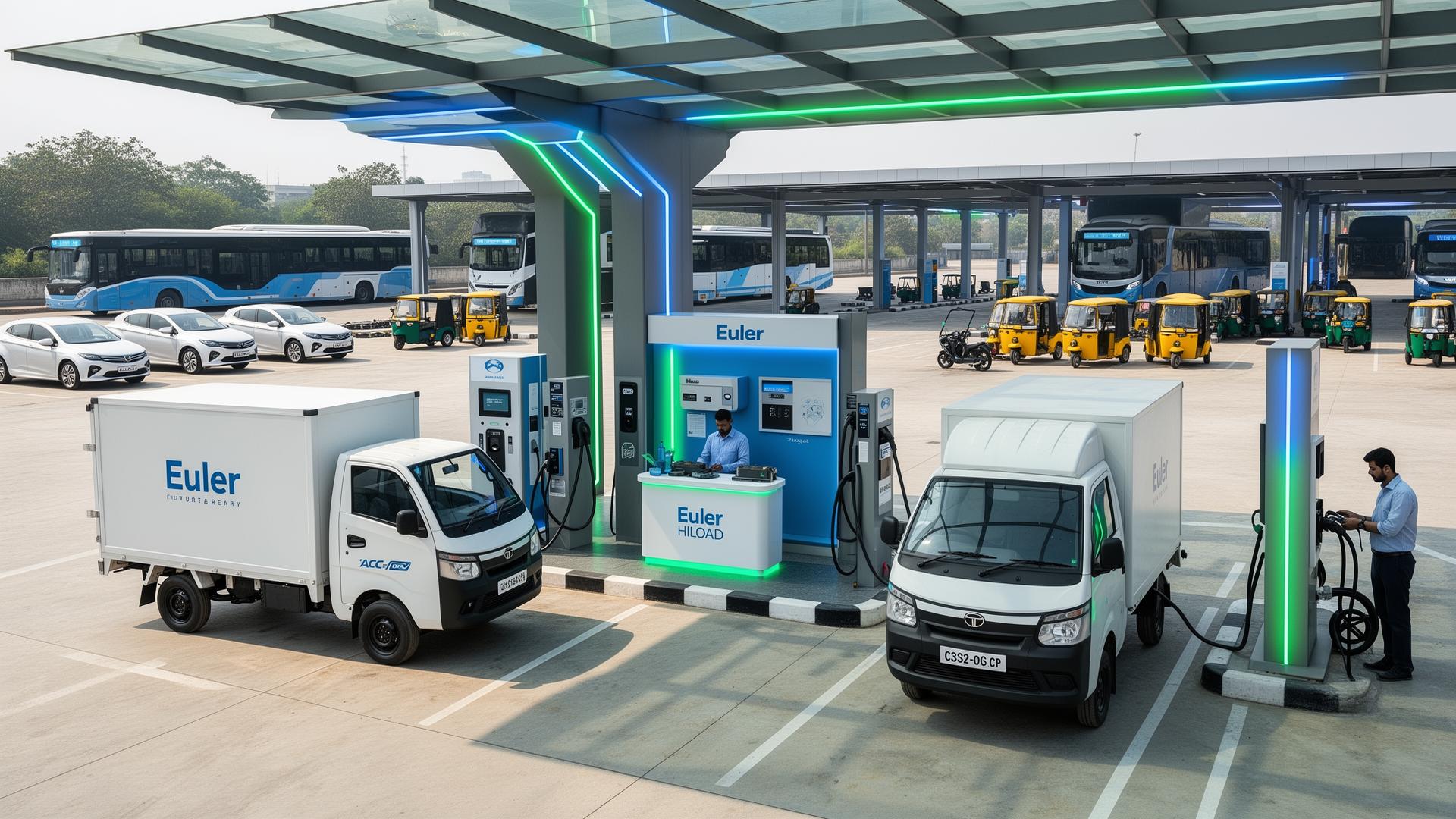 EV charging hub